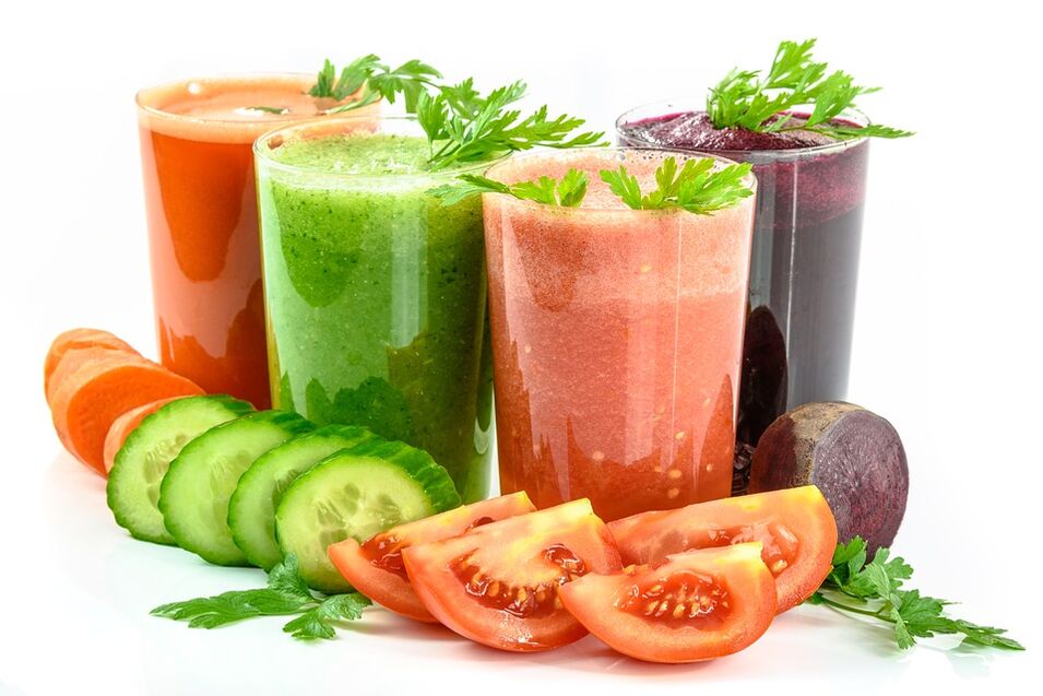 اسموتی سبزیجات برای کاهش وزن و پاکسازی بدن